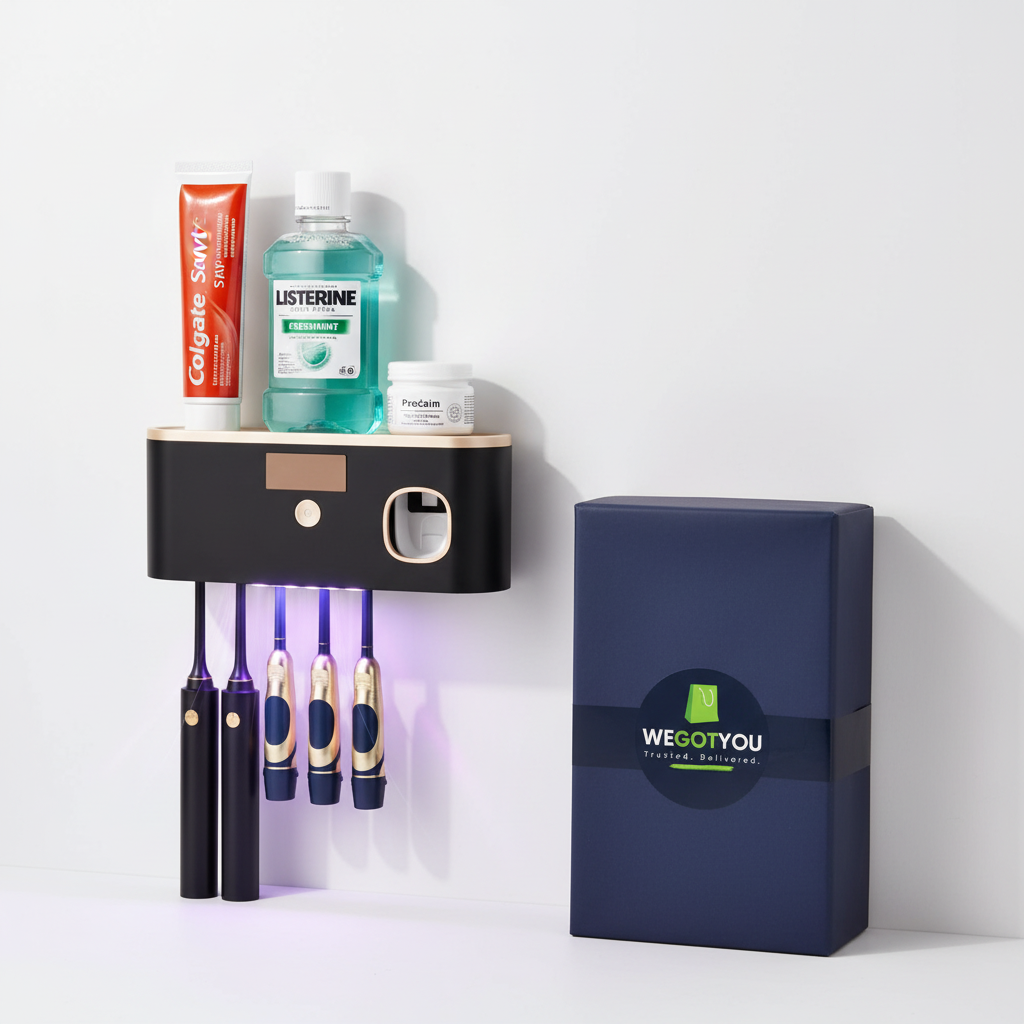 WeeGotYou Bacteria-Free Toothbrush Sanitizing Stand